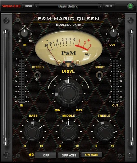 Plug and Mix Magic Queen interface