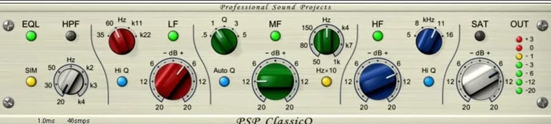 PSP Audioware ClassicQ interface