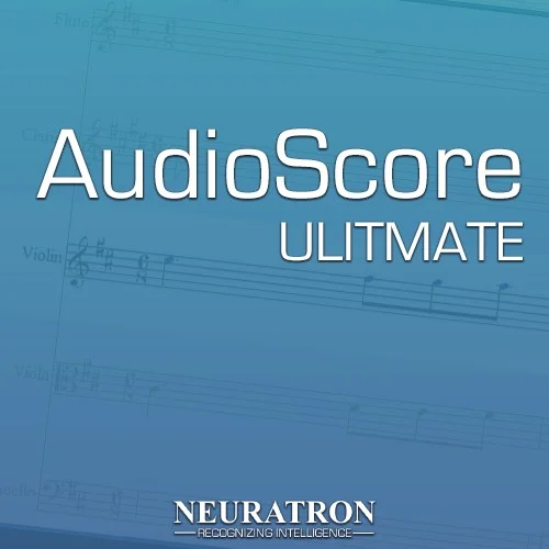 Neuratron AudioScore Ultimate interface