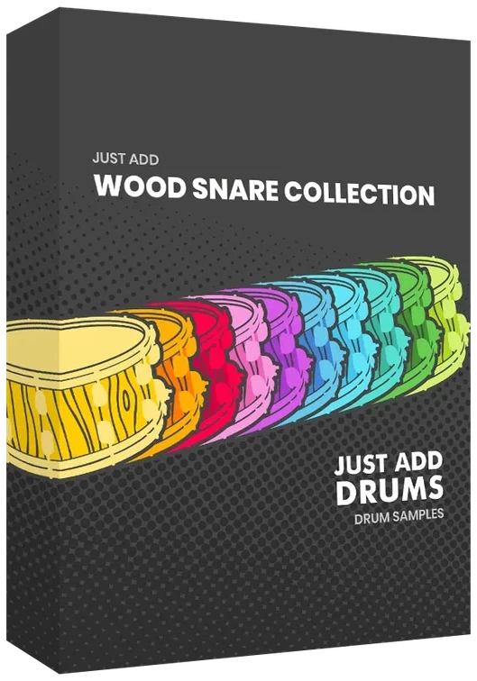 Just Add Drums Just Add Wood Snare Collection Bundle interface