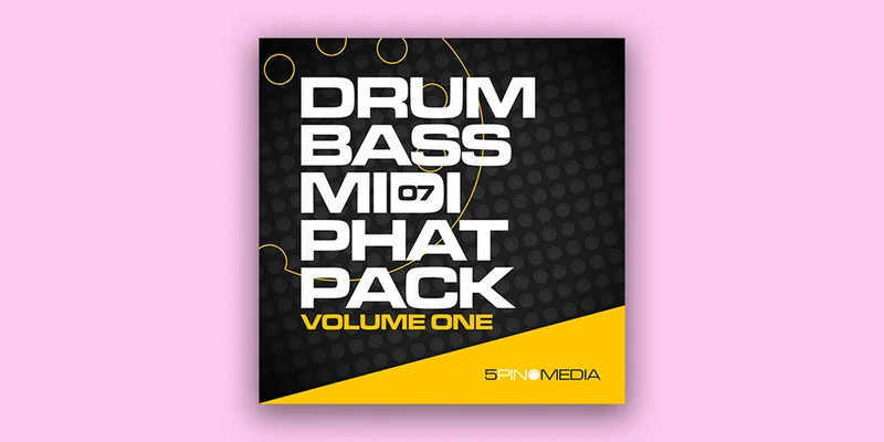 5Pin Media Drum & Bass Plus MIDI Phat Pack interface