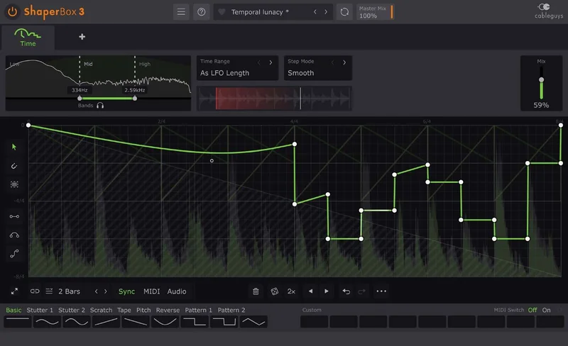 Cableguys TimeShaper 3 interface