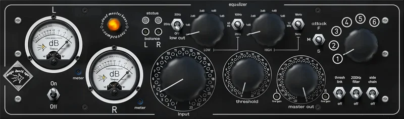 DDMF MagicDeathEye Stereo interface