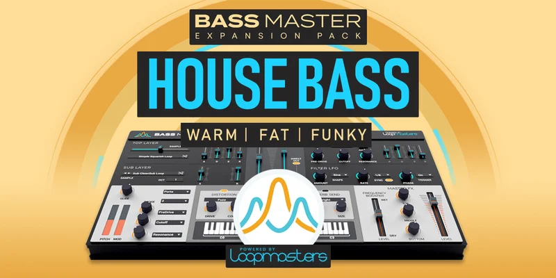 Loopmasters Plugins Bass Master Expansion Pack: House Bass interface