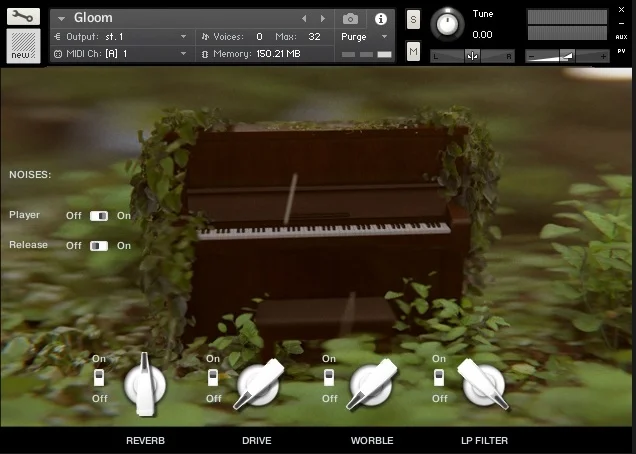 Iamlamprey Gloom interface