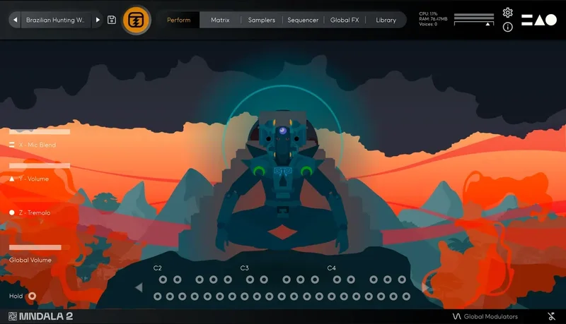 MNTRA Caprakan interface