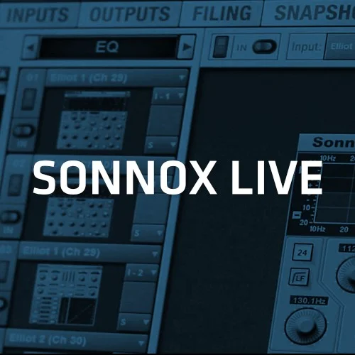 Sonnox Live Bundle interface
