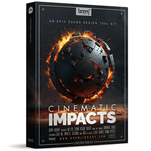 BOOM Library Cinematic Impacts - Construction Kit interface