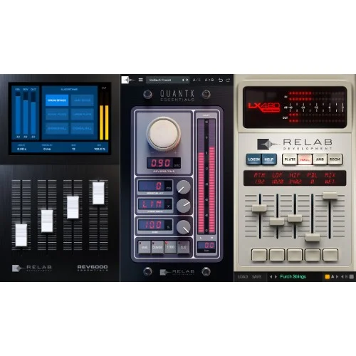 Relab Development Essential Reverb Bundle interface