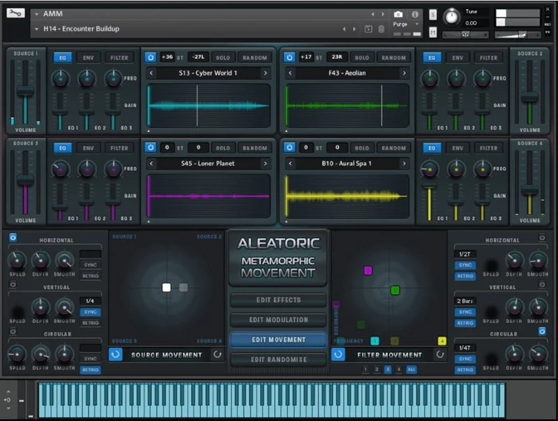 Loot Audio Aleatoric interface