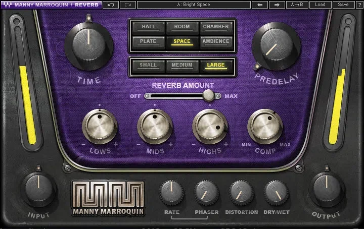 Waves Manny Marroquin Signature Collection interface