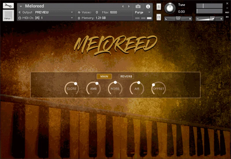 Guareschi Meloreed interface