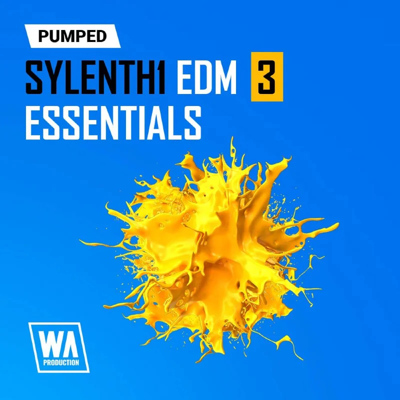 W. A. Production Pumped: Sylenth1 EDM Essentials 3 interface