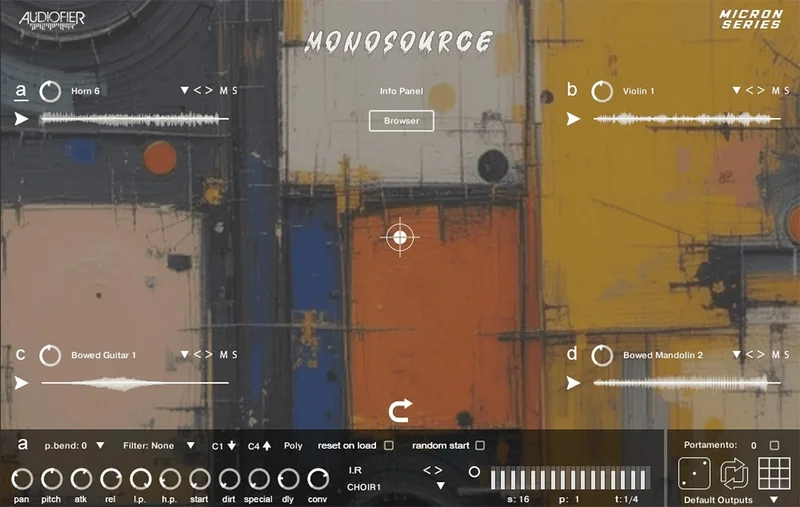 Audiofier Micron - Monosource interface