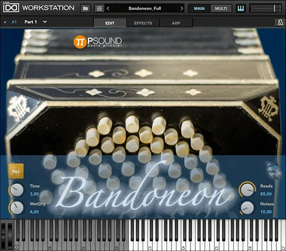 PSOUND Bandoneon interface