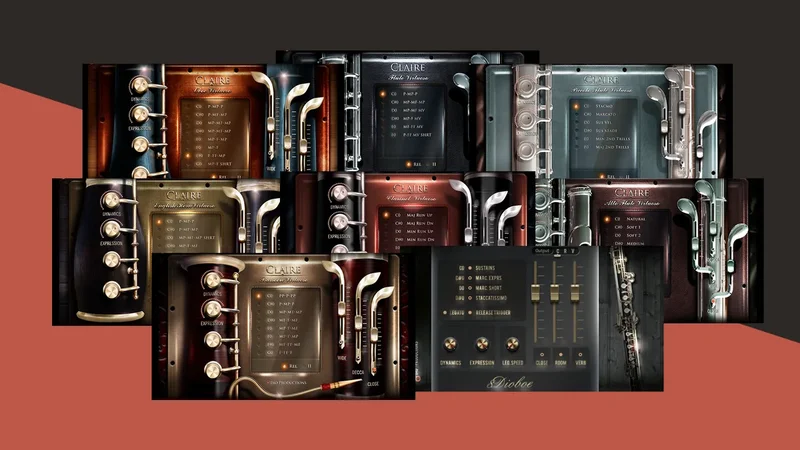 8Dio Claire Woodwinds Bundle interface