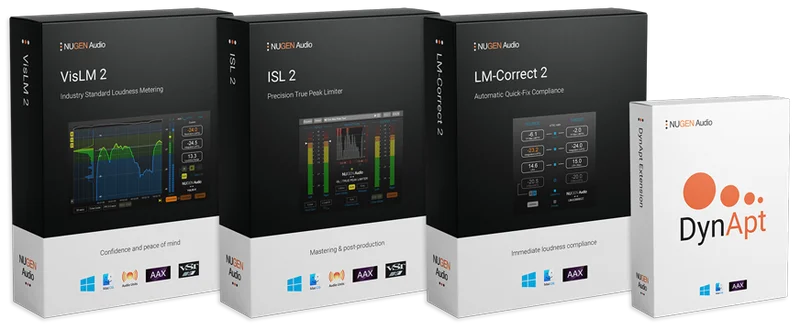 NUGEN Audio Loudness Toolkit 2.8 interface