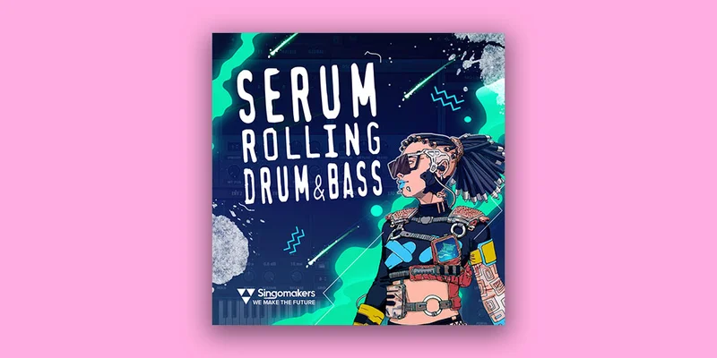 Singomakers Serum Rolling Drum & Bass interface