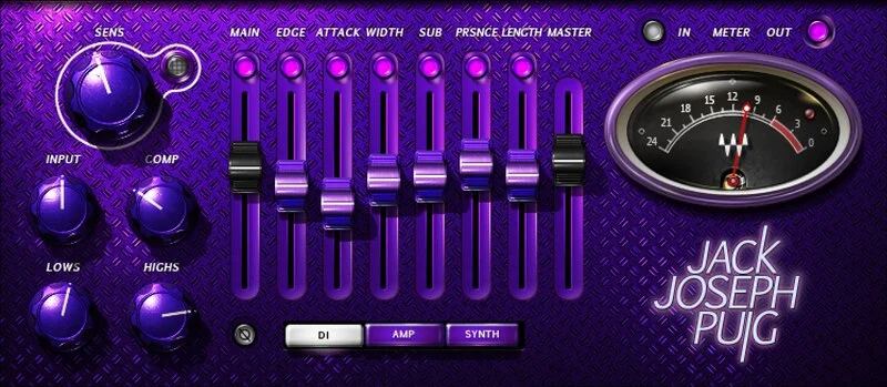 Waves JJP Bass interface