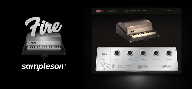 Sampleson Fire interface