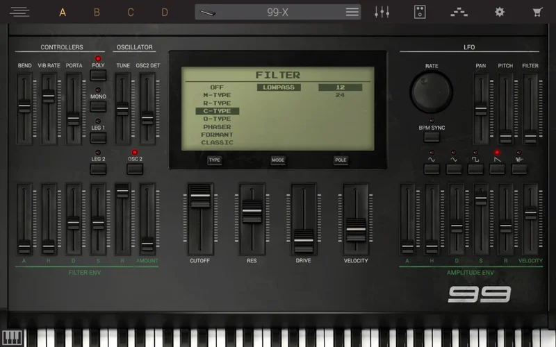 IK Multimedia Syntronik interface