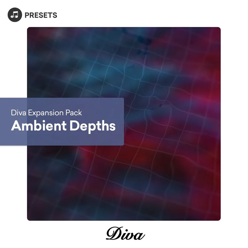 Plugin Boutique Presets Diva Expansion Pack: Ambient Depths interface