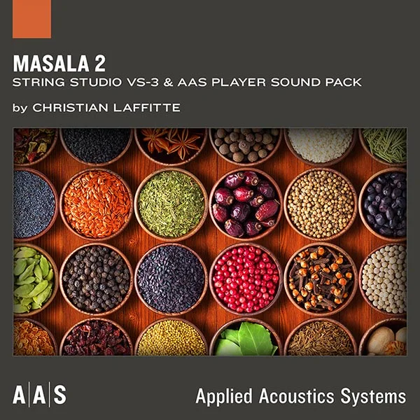AAS Masala 2 Sound Bank for String Studio interface