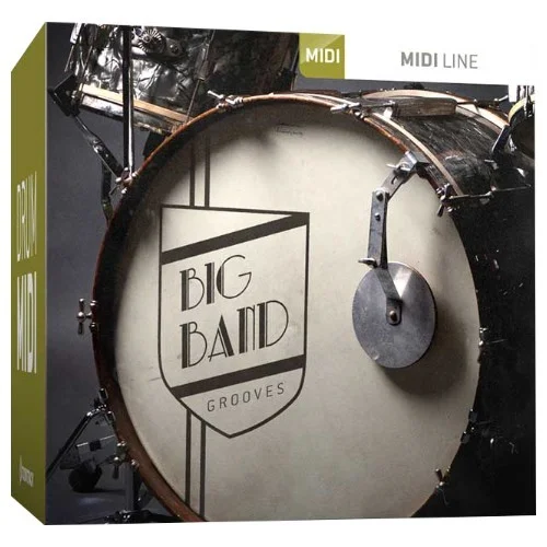 Toontrack Drum MIDI Big Band Grooves interface