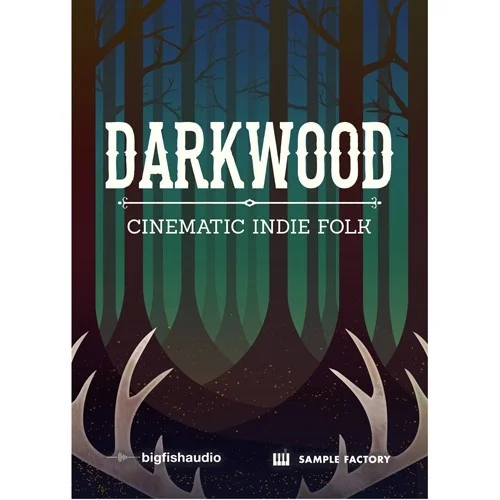 Big Fish Audio Darkwood: Cinematic Indie Folk interface