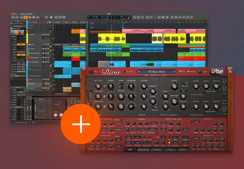 Bitwig Bitwig Studio 6 interface
