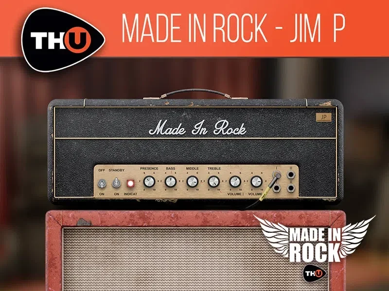 Overloud TH-U Made In Rock - Jim P (Add-On for existing THU Premium Owners) interface