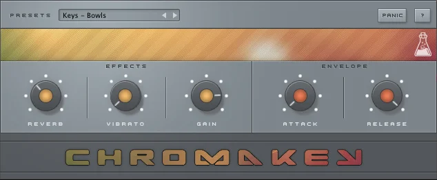 AudioThing ChromaKey interface