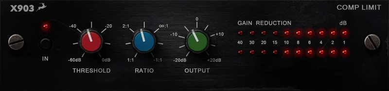 Antelope Audio x903 interface