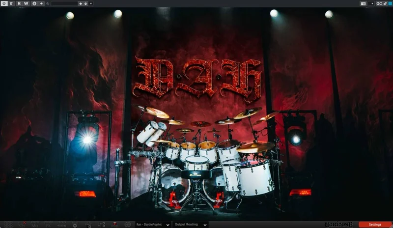 Ugritone Drums Against Humanity interface