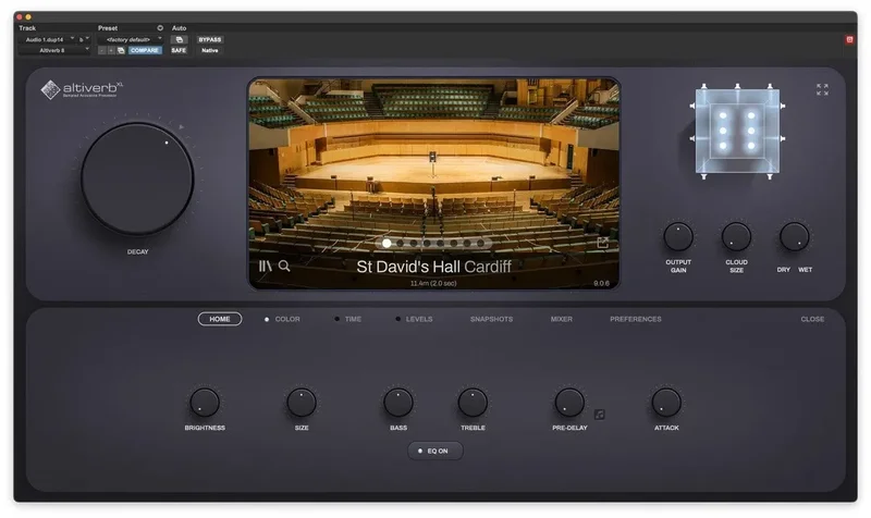Audio Ease Altiverb 8 XL Upgrade from 8 Regular interface