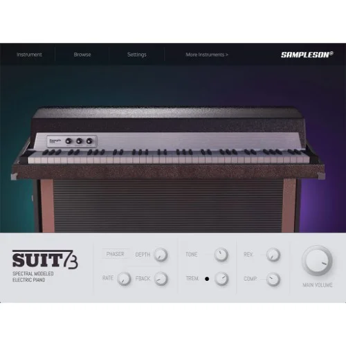 Sampleson Suit73 interface