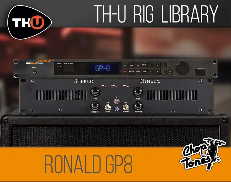 Overloud TH-U Choptones Ronald GP-8 interface