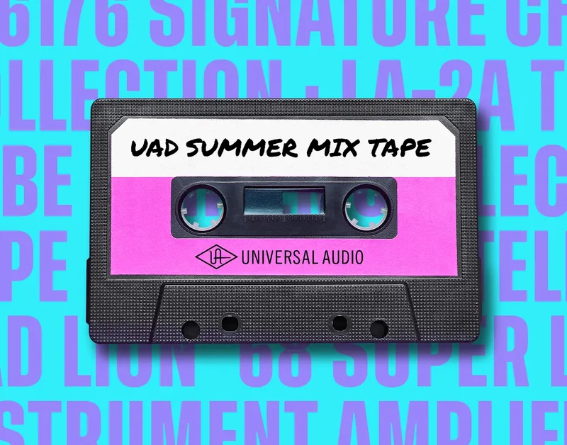 UAD Summer Mix Tape interface