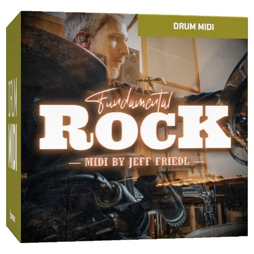 Toontrack Drum MIDI Fundamental Rock interface