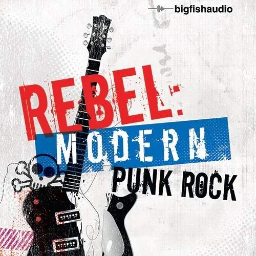 Big Fish Audio Rebel: Modern Punk Rock interface