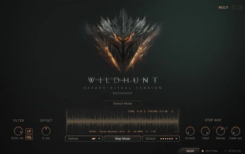 KEEPFOREST Wildhunt - Savage Ritual Tension interface