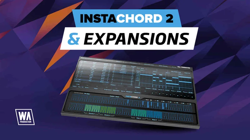 W. A. Production InstaChord 2 + Expansions interface