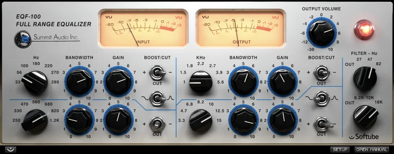 Softube Summit Audio EQF-100 interface