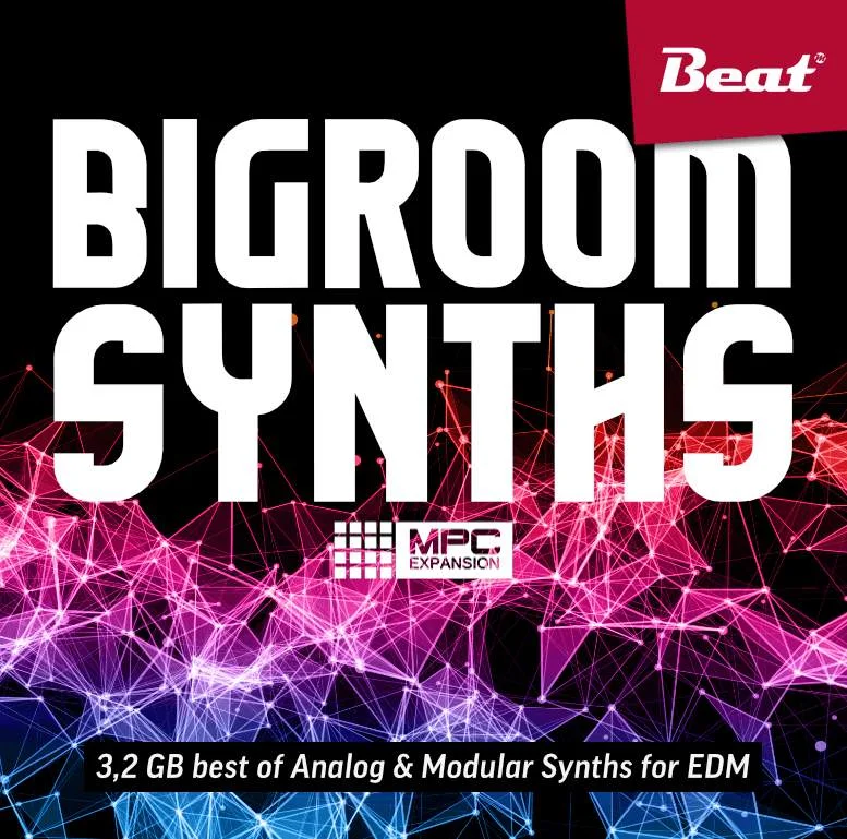 Beat MPC Expansion: Big Room Synths interface