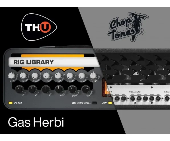 Overloud Gas Herbi - TH-U Rig Library interface