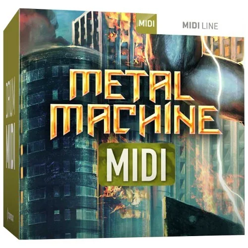 Toontrack Drum MIDI Metal Machine interface