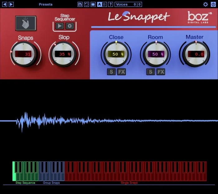 Boz Digital Labs Le Snappet interface