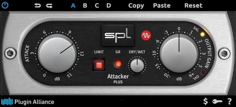 SPL Attacker Plus interface