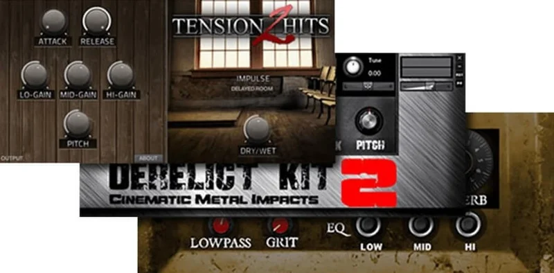Loot Audio Tension Drums interface