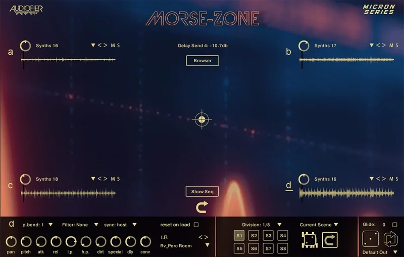 Audiofier Micron - Morse Zone interface